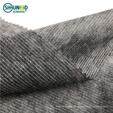 Polyester and Nylon Nonwoven fusible interlining fabric non woven interlining backing for cloth good quality interlining